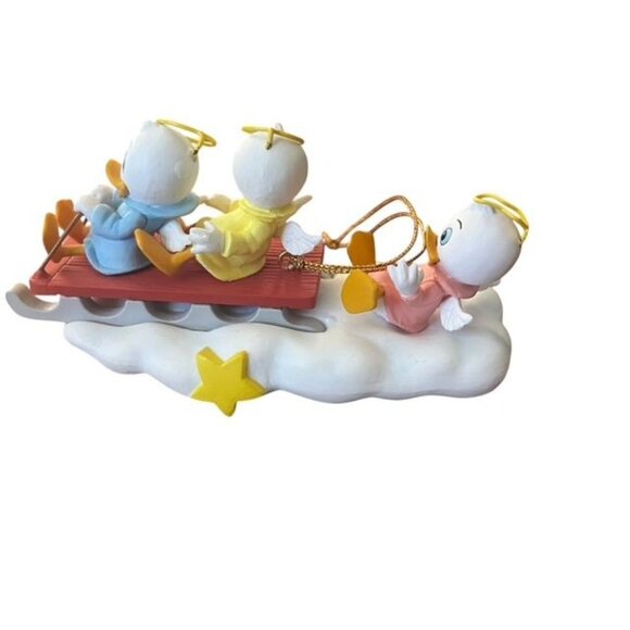 Vintage Grolier Disney Christmas Ornament Huey, Dewey, and Louie - Picture 3 of 3